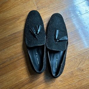 Shimmer Zara Tassel Loafers